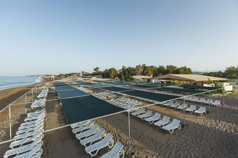 Venus Hotel Side Bagian luar foto