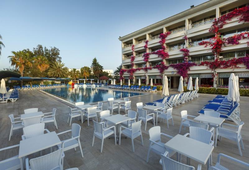 Venus Hotel Side Bagian luar foto